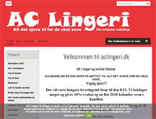 Tablet Screenshot of aclingeri.dk